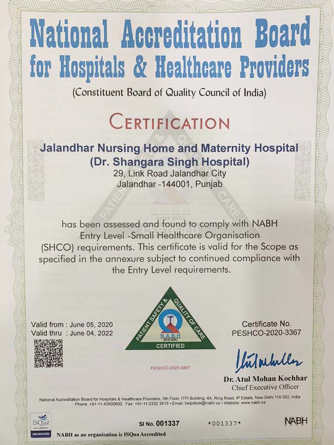 NABH Certification